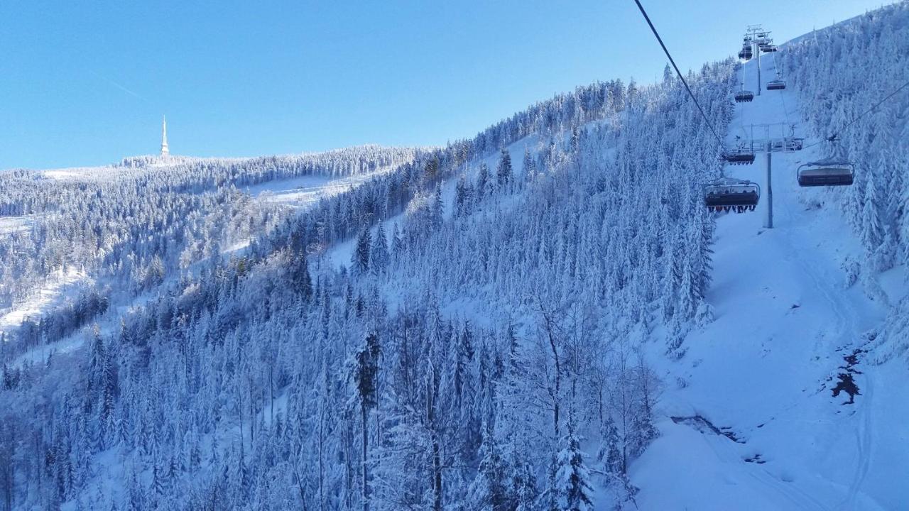 Apartmán Szczyrkowskie Ski&fun 14 Z Widokiem Na Gory Sauna, Jacuzzi W Cenie Pobytu *